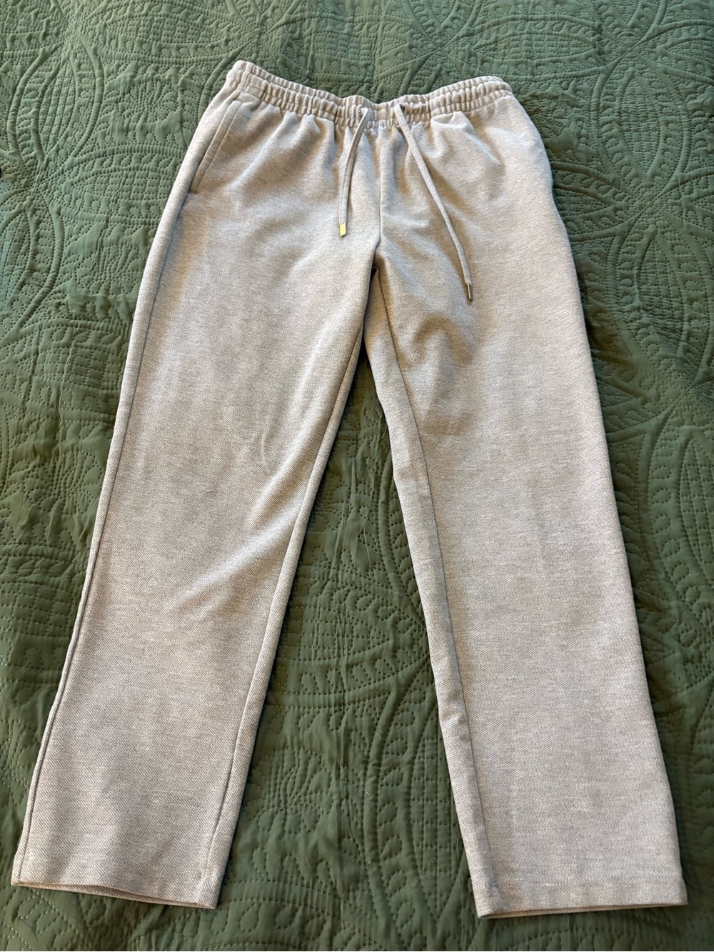 32 Degrees Men's Light Gray Drawstring Jogger Pants